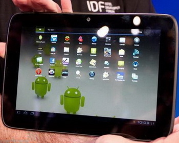 intel medfield tablet 